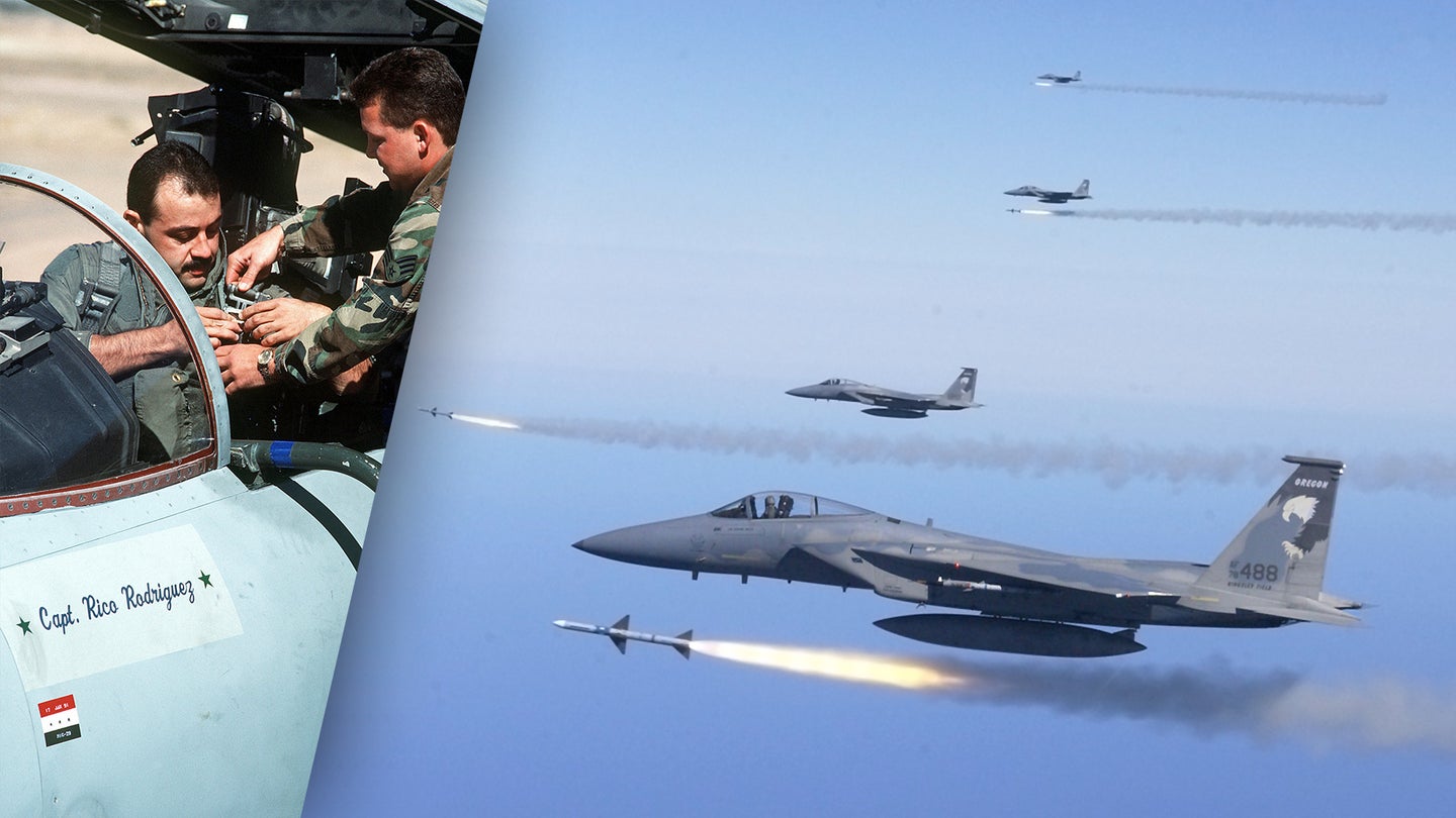 F-15 Eagle Pilot Explains Exactly How He Downed Three Migs During Two Wars