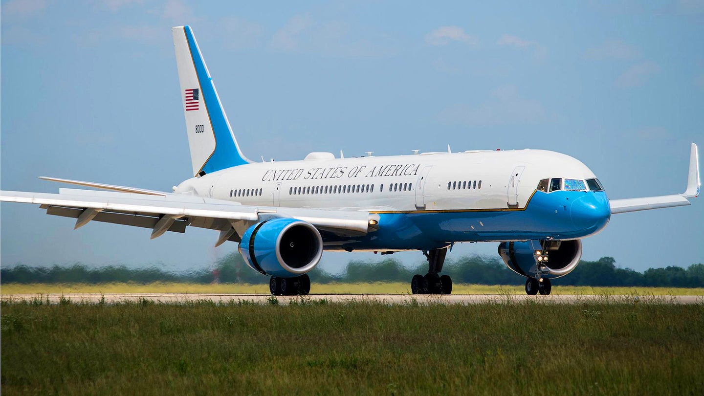 Air Force One Just Had A Near Miss With A Drone According To Reporter Onboard (Updated)