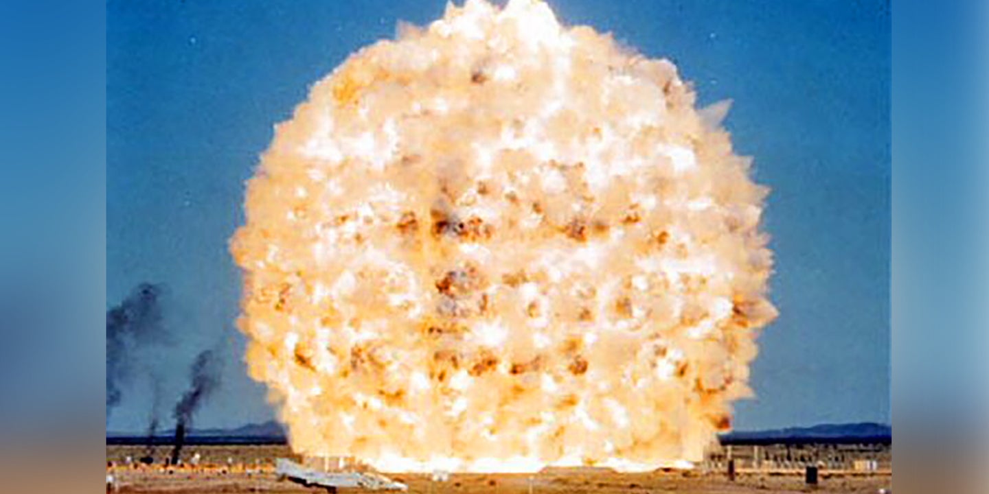 This Was The Largest Conventional Explosion America Ever Set Off
