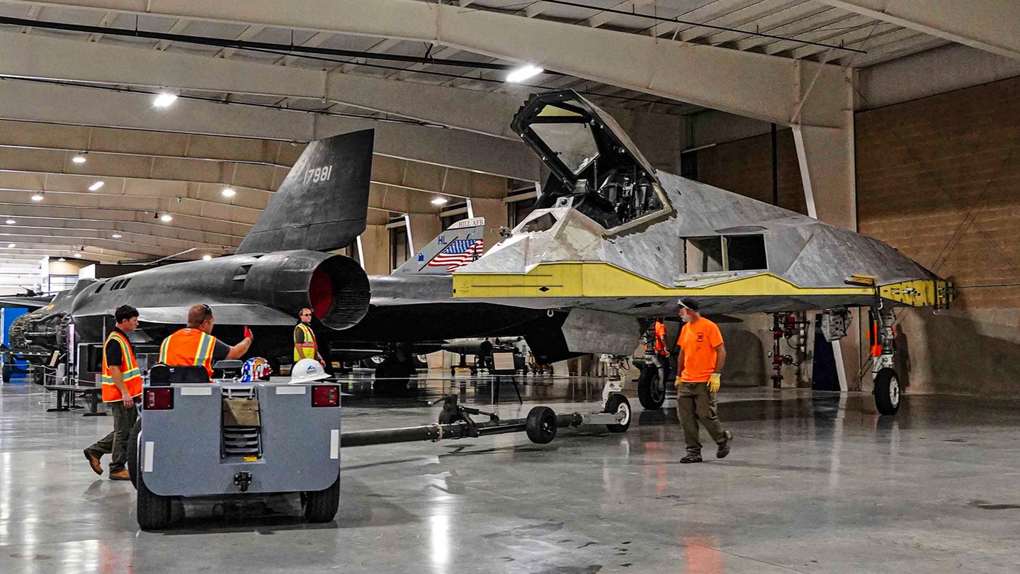 Stripped F-117 Nighthawk Arrives At Hill Aerospace Museum Direct From Tonopah