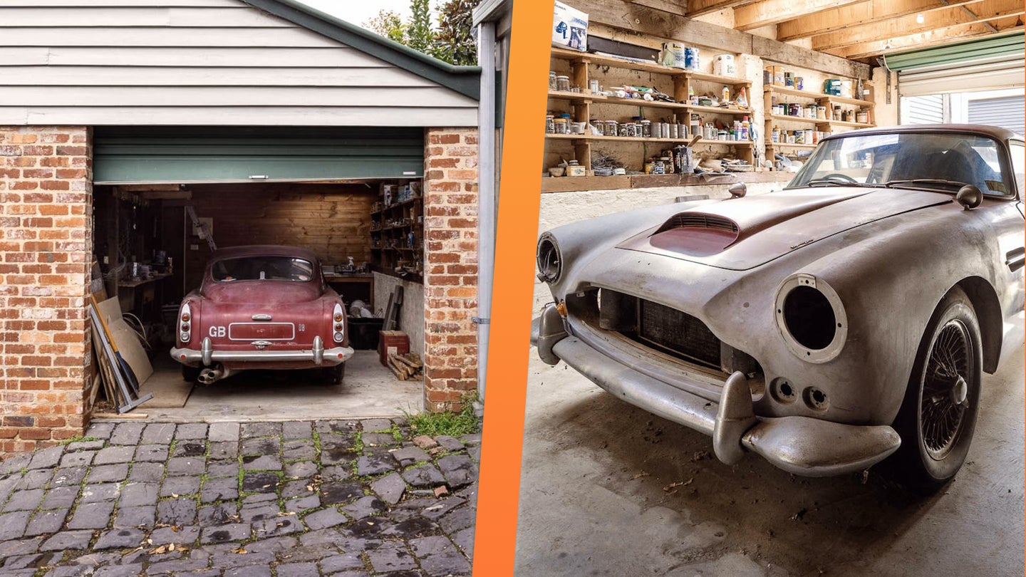 Why This Crusty Aston Martin DB4 That Sat for 30 Years Might Really Be Worth Almost $1M