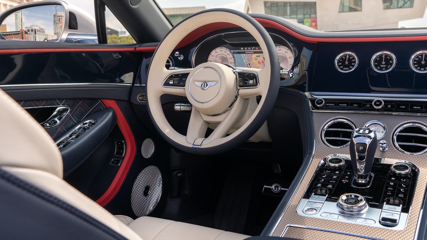 It Takes 400,000 Stitches to Finish One Cabin of the 2021 Continental GT Mulliner Convertible