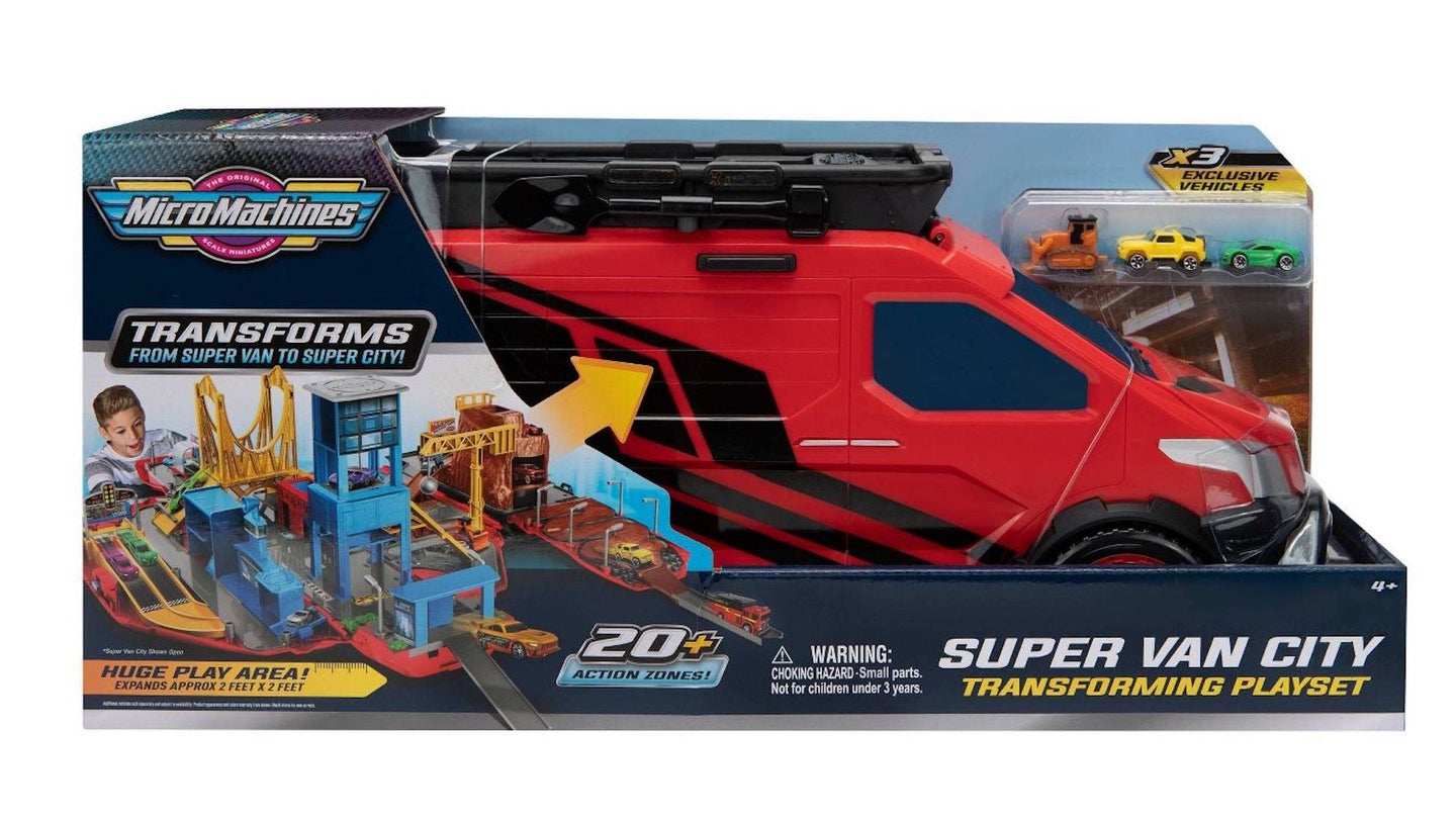 Nostalgia Alert: Micro Machines and Fold-Out Super Van City Are Back In Stores