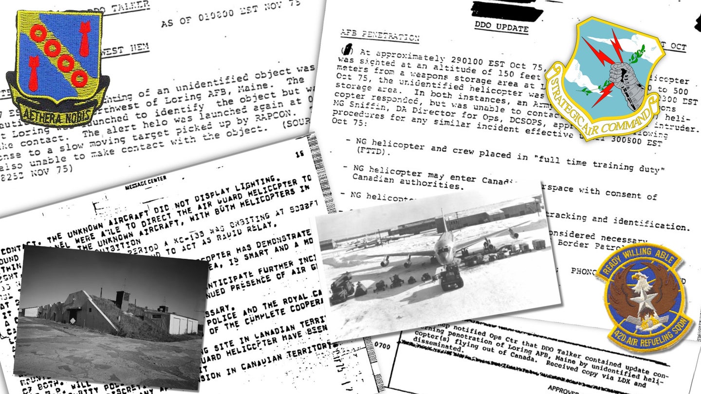 The Mysterious Cold War Case Of Unidentified Aircraft Descending On Loring Air Force Base
