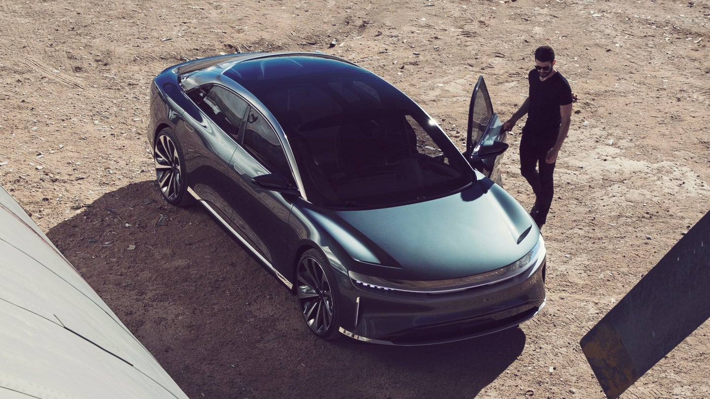 Lucid Air EV Might Have Tesla&#8217;s Longest Range Beat by More Than 100 Miles