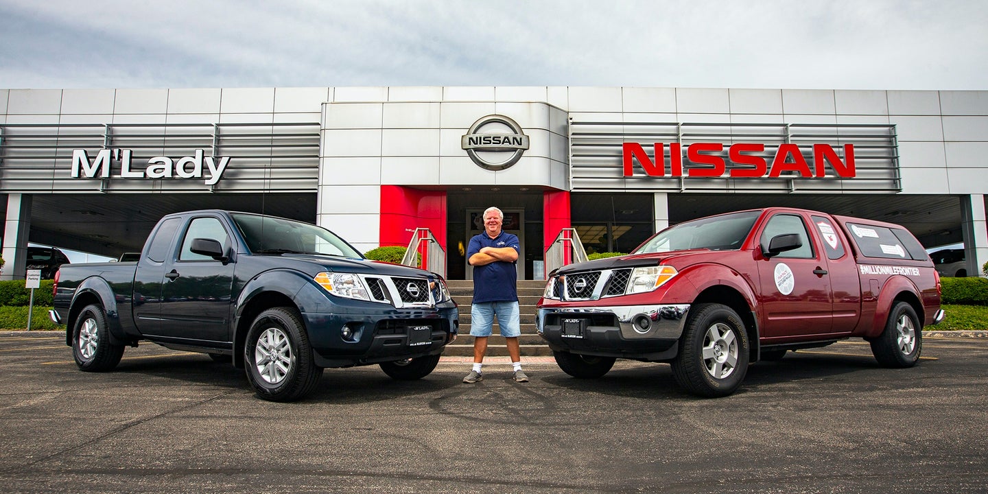 That Million-Mile Nissan Frontier Just Retired to the Factory That Built It