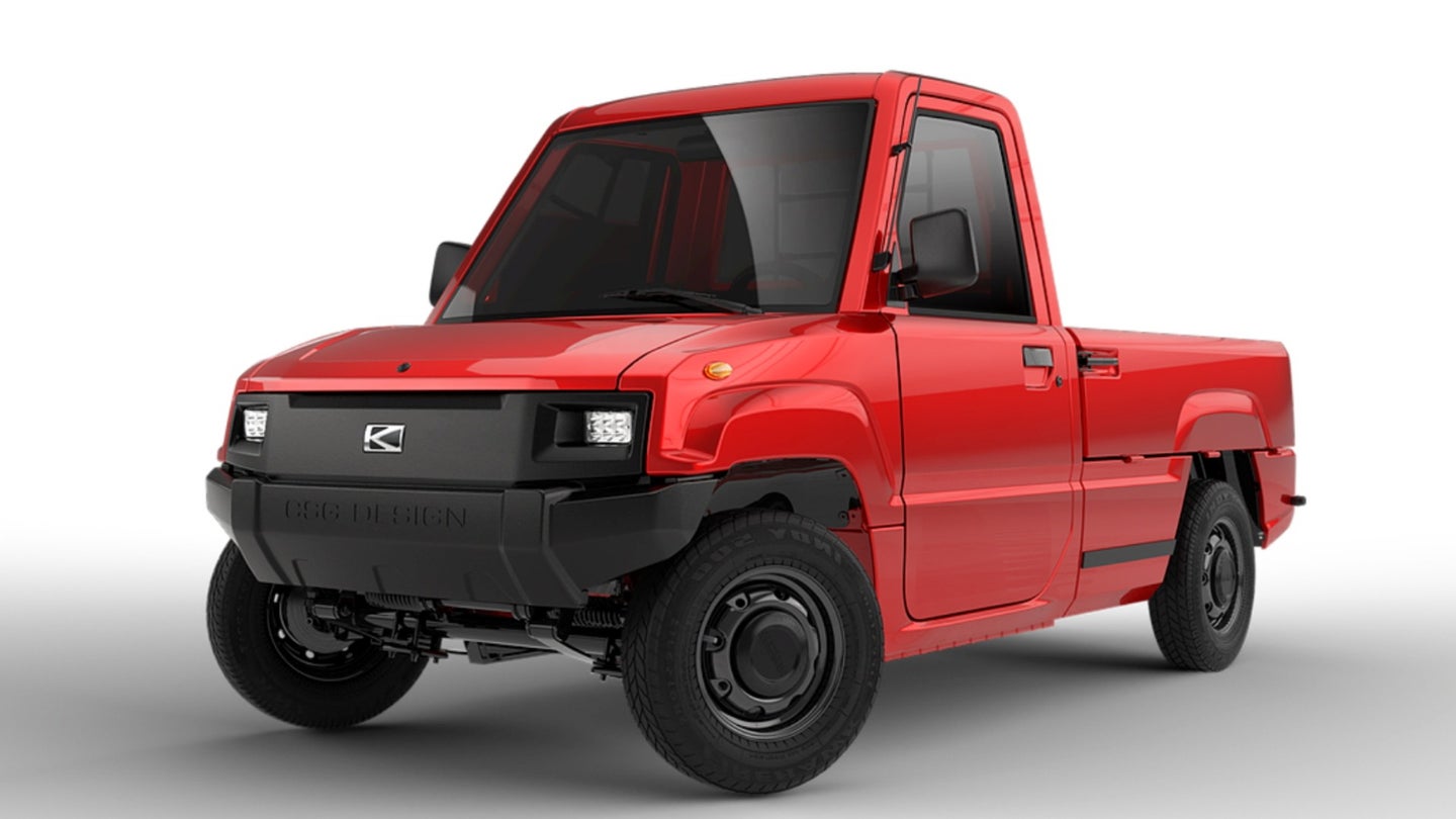 The Pickman Is a Tiny $10,000 Electric Pickup That Promises 4,000 Pounds of Towing