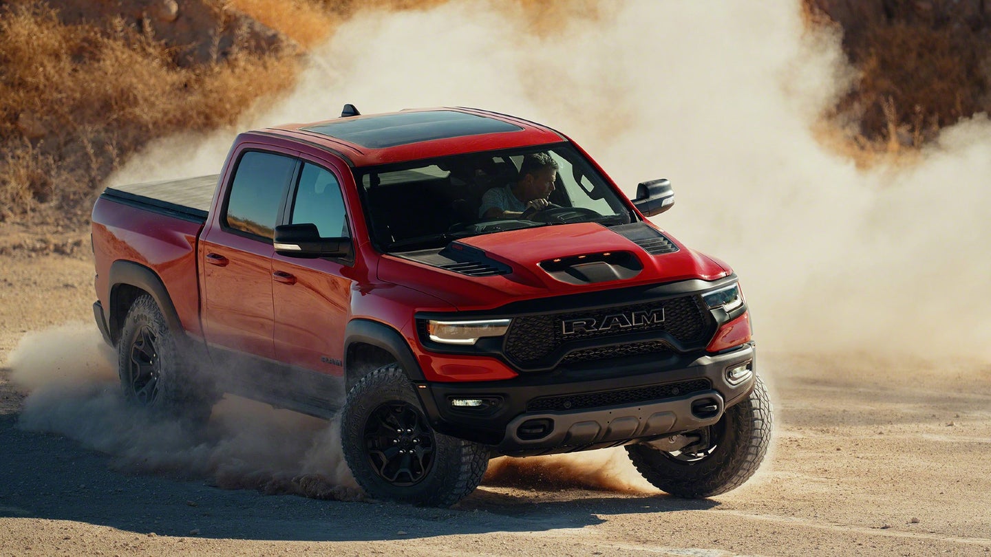 How the Ram TRX’s Off-Road Suspension Compares to the Ford F-150 Raptor