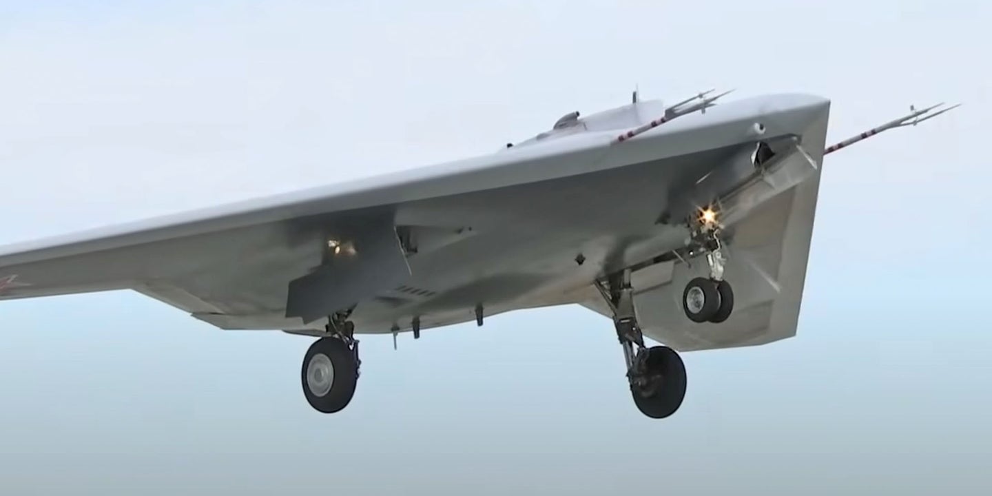 Now Russia Wants Its First Okhotnik Combat Drone In Service By 2024