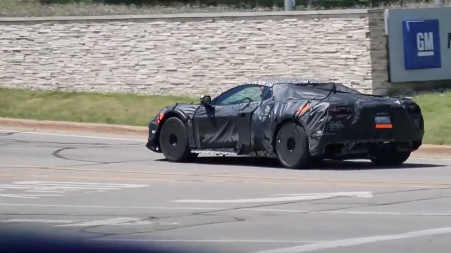 Listen to What May Be the Corvette Z06’s Flat-Plane Crank V8