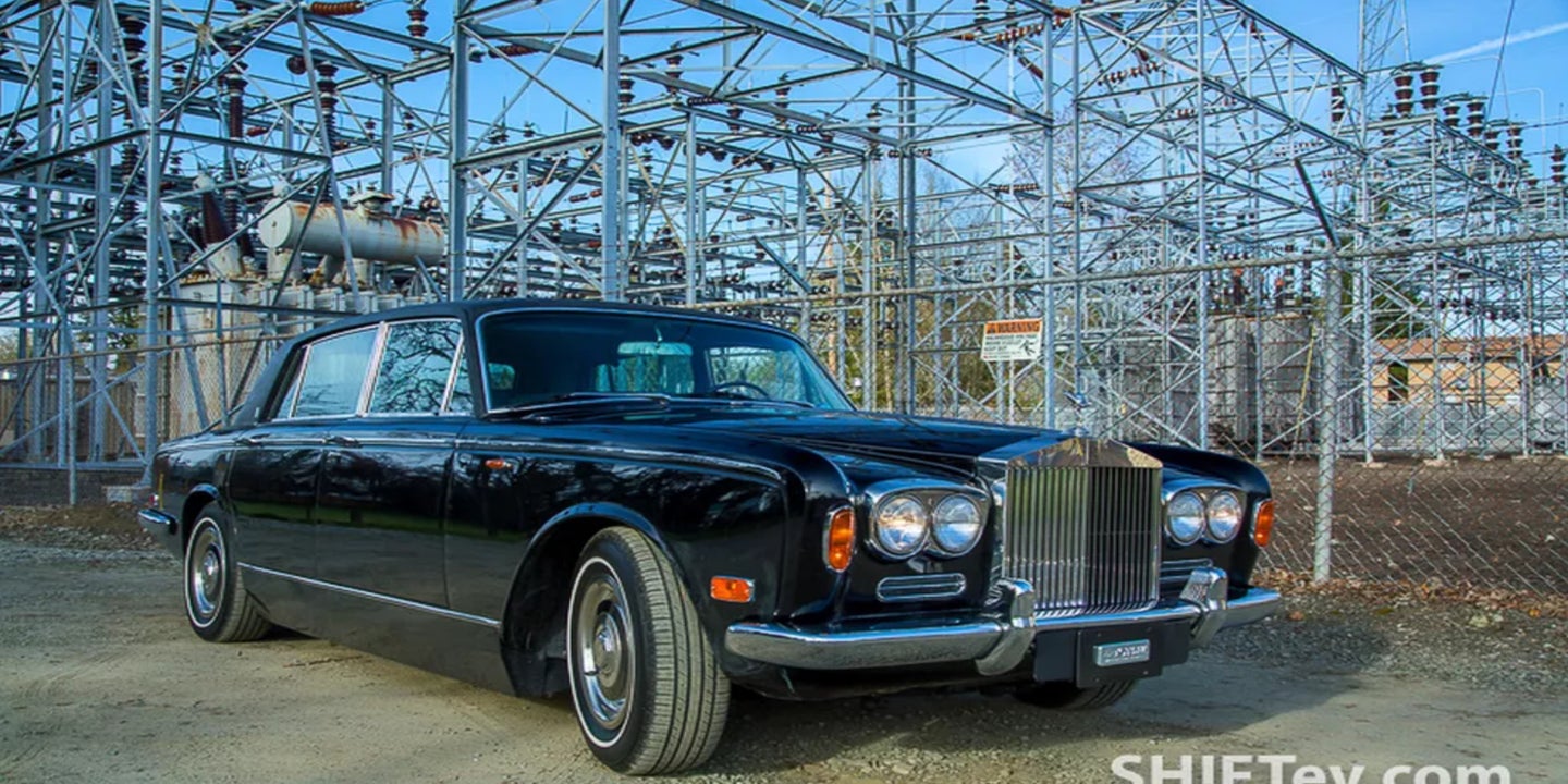 A Classic Rolls-Royce With a Tesla Swap Makes Perfect Sense