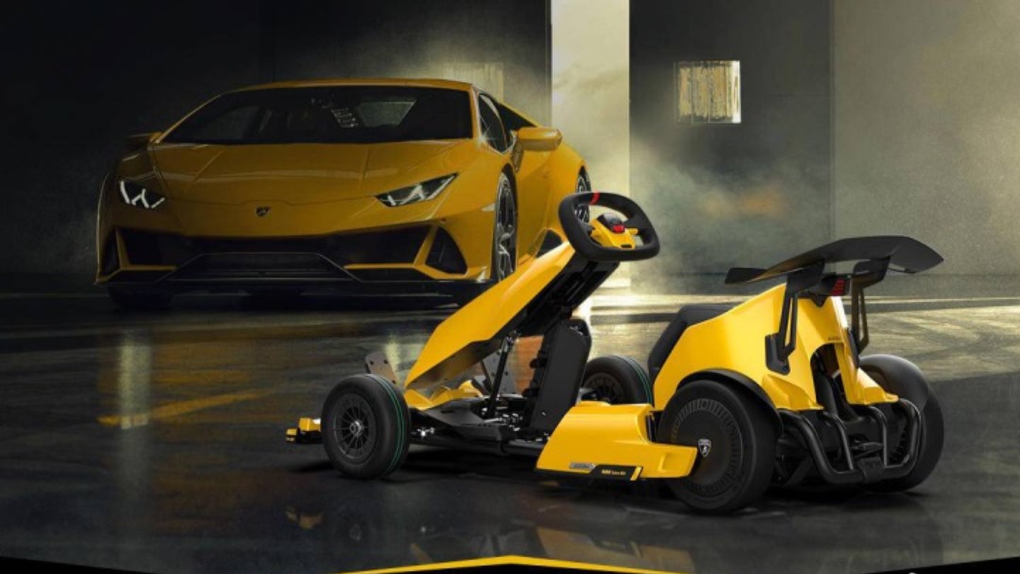 $1,500 Lamborghini Edition Go-Kart Might Be the Fastest 25 MPH Has Ever Looked