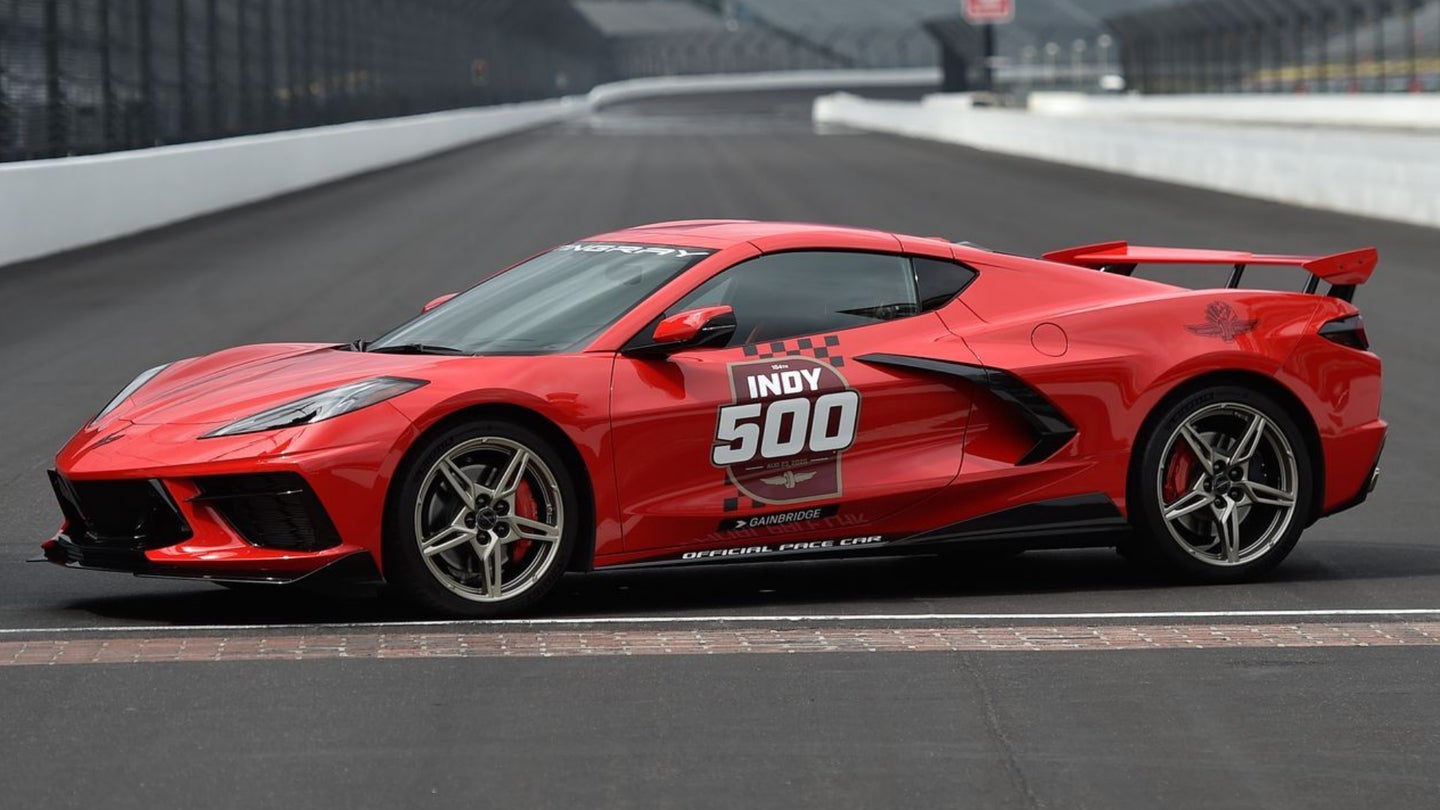 The 2020 Indy 500’s Pace Car Is This C8 Corvette