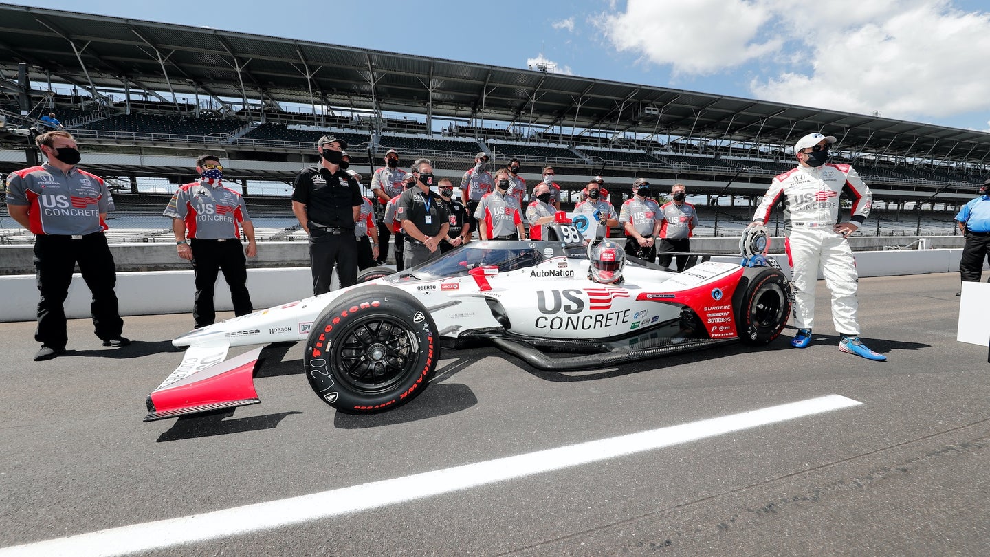 Marco Andretti Clinches 2020 Indy 500 Pole Position