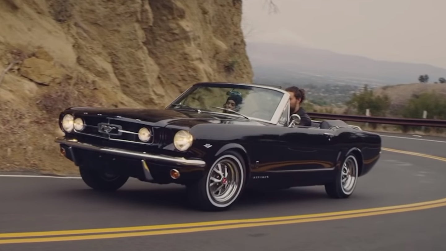 Jason Momoa Surprises Wife Lisa Bonet With 1965 Ford Mustang Restoration
