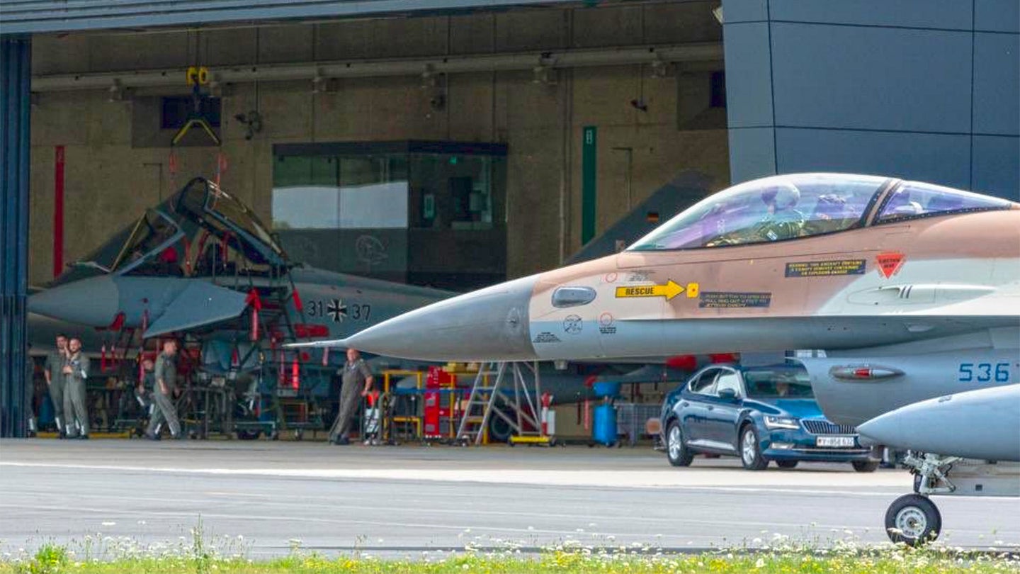 Israeli Air Force Jets Touch Down In Germany For Historic Air Combat Exercise