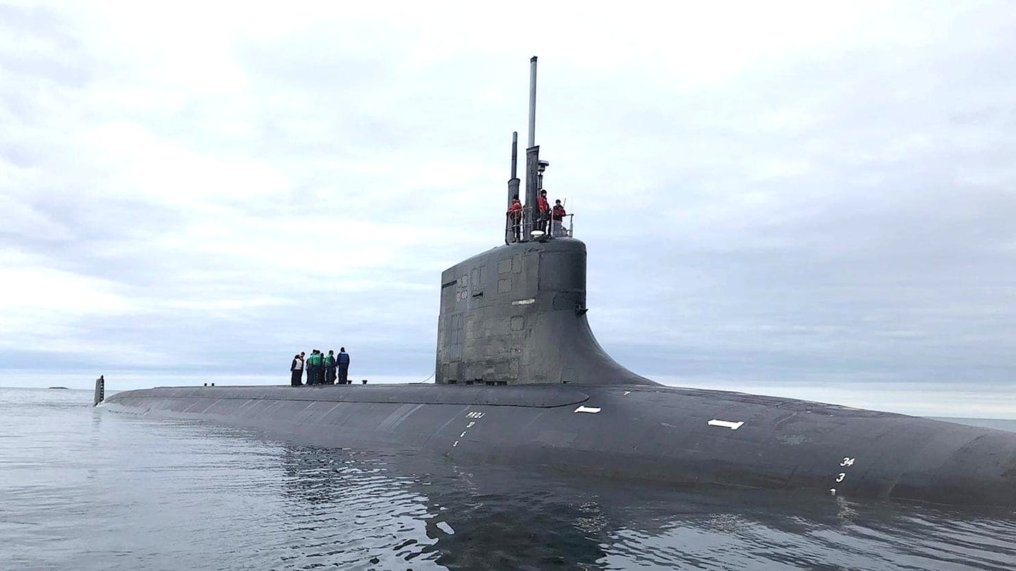Navy Makes Unusual Public Display Of Its Secretive Seawolf Submarine’s Presence Off Norway