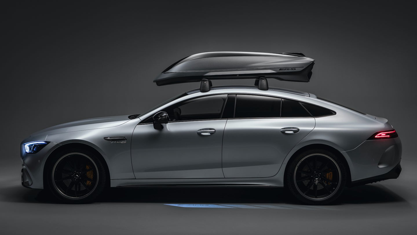 Leave It to Mercedes-AMG to Design the Neatest Roof Box on the Market