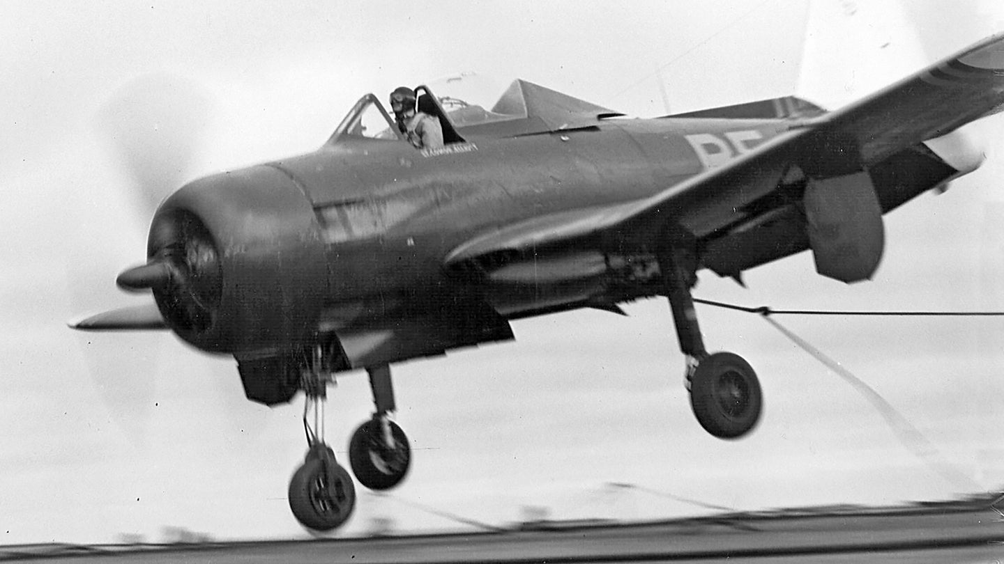 The Forgotten Fireball Made The First Jet-Powered Carrier Landing By Accident