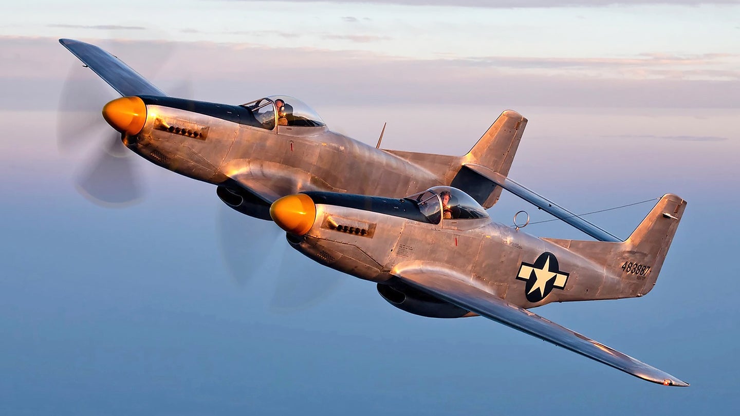 You Can Buy The World’s Only Flyable P-82 Twin Mustang For $12,000,000