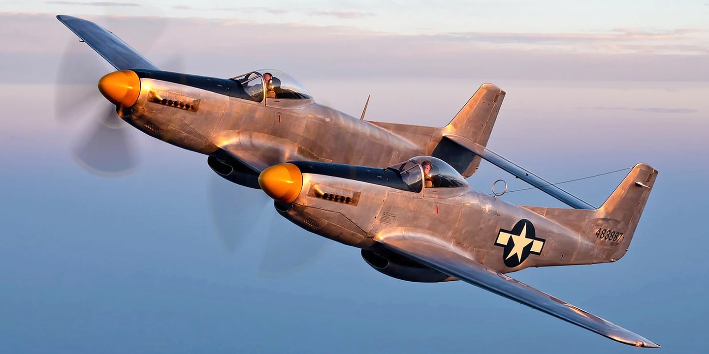 You Can Buy The World’s Only Flyable P-82 Twin Mustang For $12,000,000