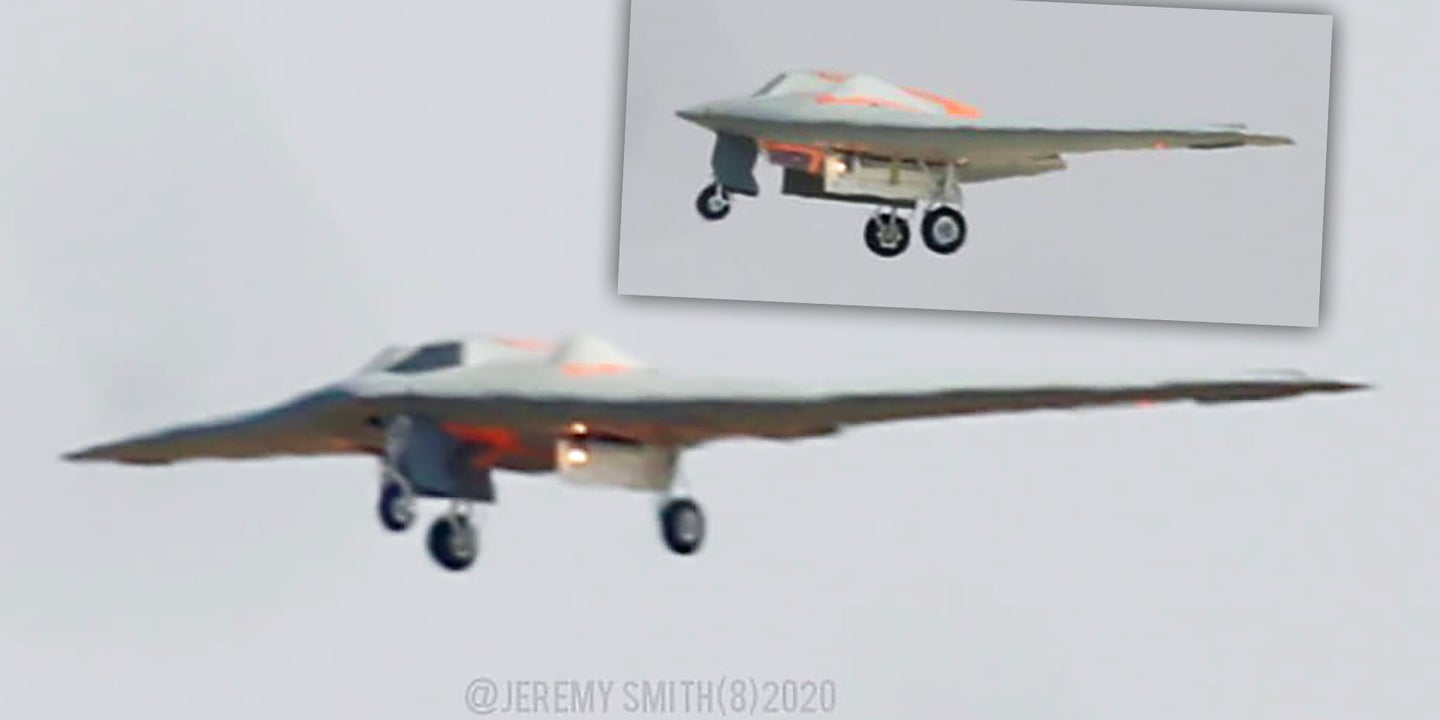 Notoriously Shy RQ-170 Spy Drone Lands At Its Skunk Works Birthplace