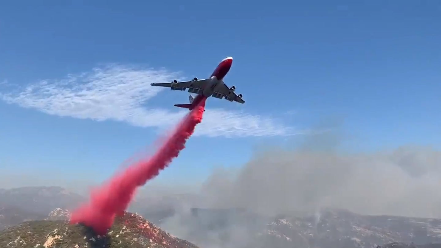 Watch the Largest Firefighting Aircraft in the World Beat Back California’s Wildfires