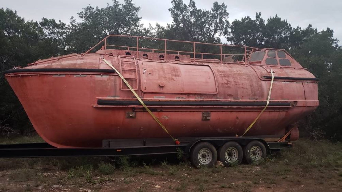 Leave Civilization in This Massive Semi-Submersible Boat for Just $750