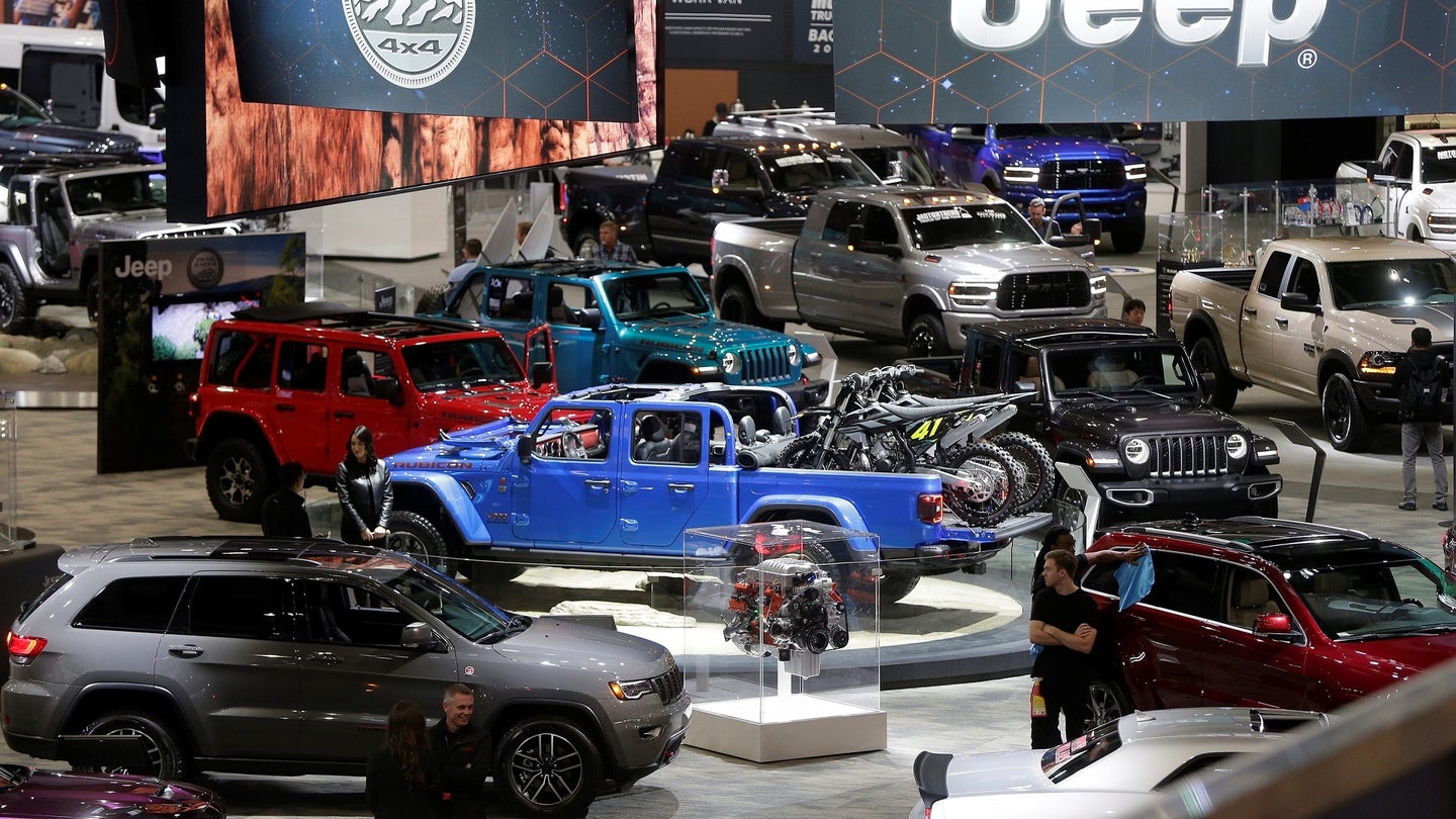 LA Auto Show 2019 - Jeep stand