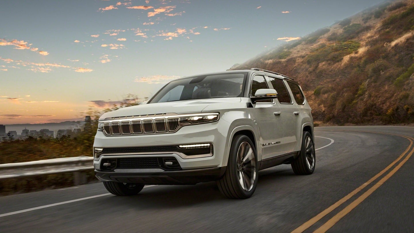 The Jeep Grand Wagoneer Concept Is Rugged American Opulence on Four Wheels