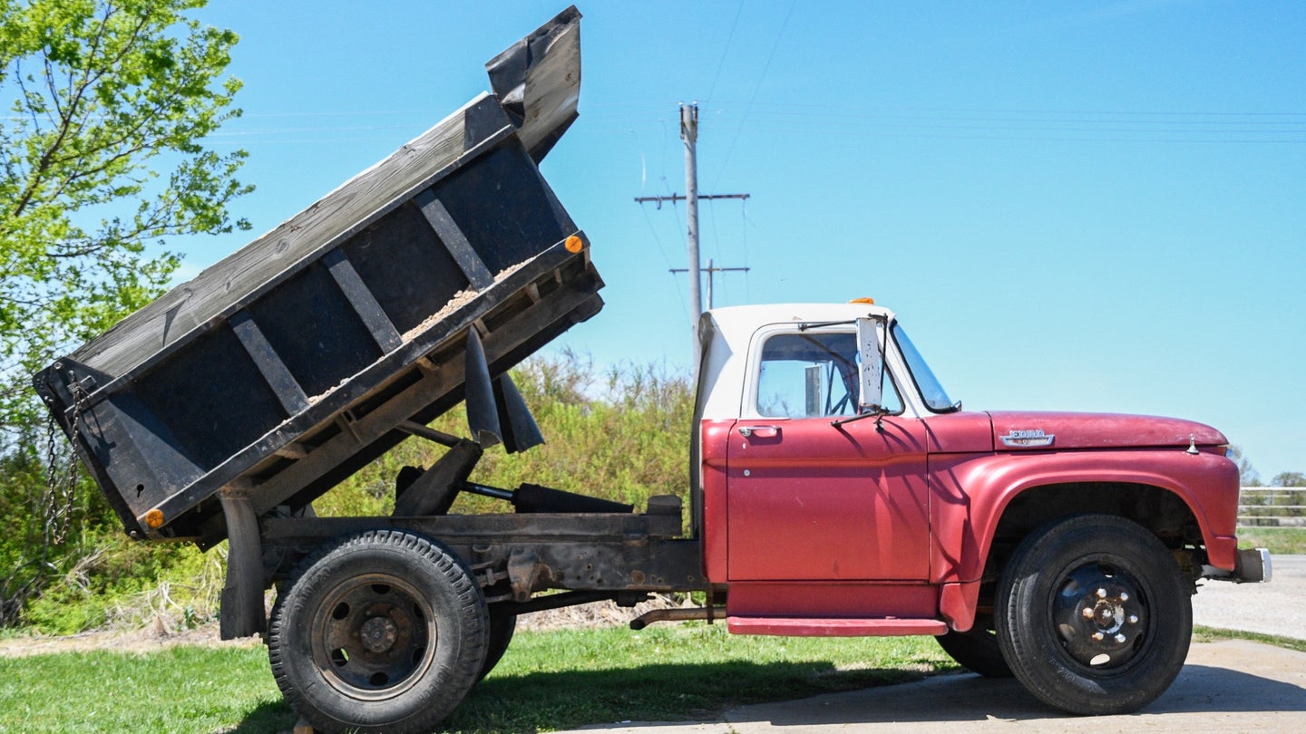 How My 1966 Ford Dump Truck Hauls 11,000 Pounds With Just 150 HP