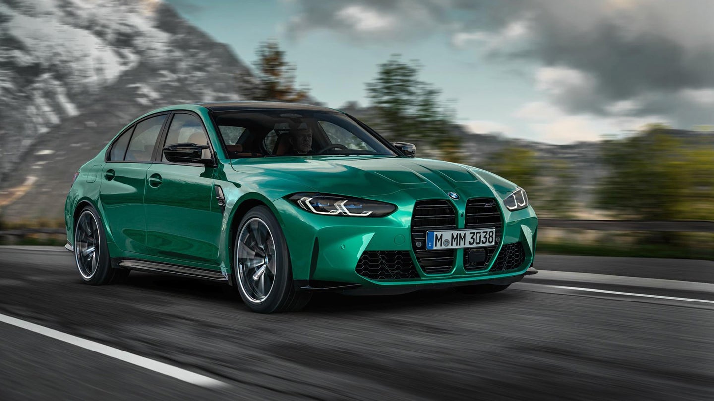 The Massive-Grilled 2021 BMW M3 And M4 Leak Before Tonight’s Debut