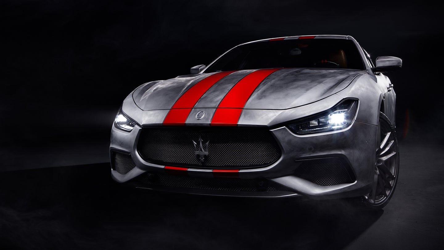 Maserati’s Brushed Aluminum Ghibli Trofeo Corse Shows Why More Automakers Should Skip the Paint