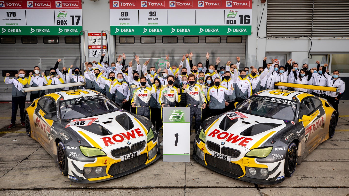 BMW Emerges Victorious at Nurburgring 24 After 9.5-Hour Rain Delay