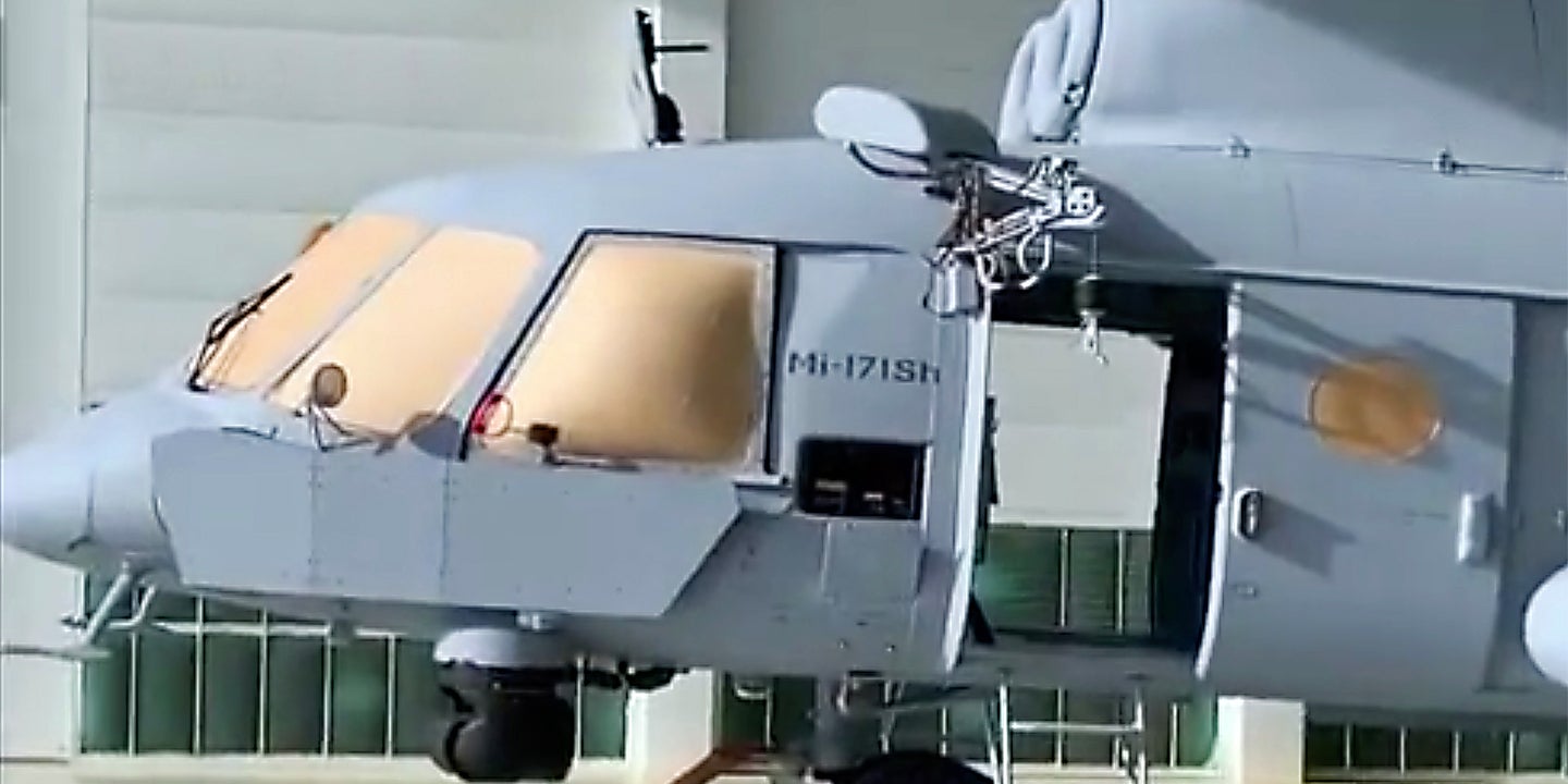 Mysterious Russian Mi-171Sh Hip Assault Helicopters Are Bound For China