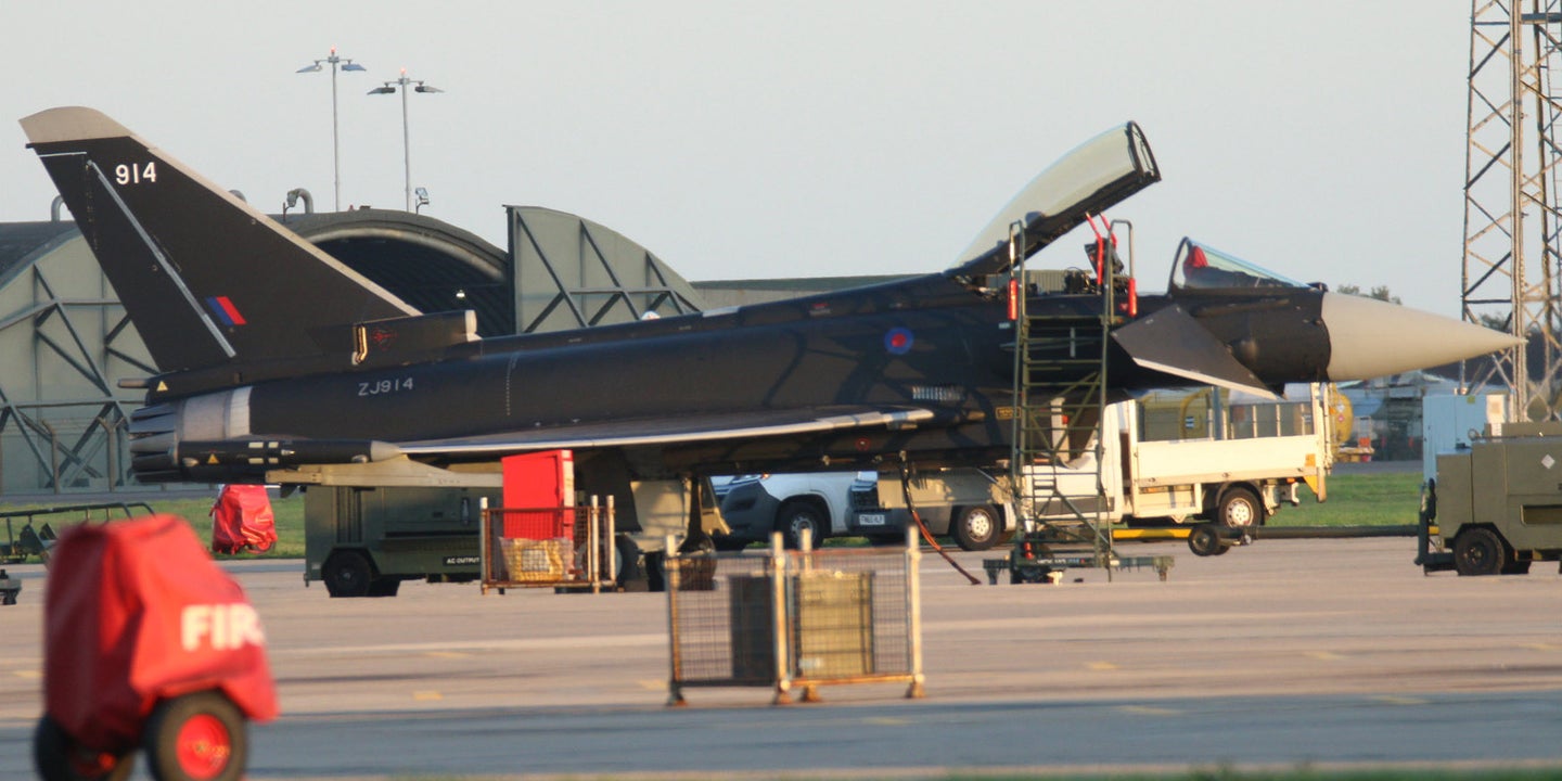 This Is The Royal Air Force&#8217;s First Aggressor Eurofighter Typhoon