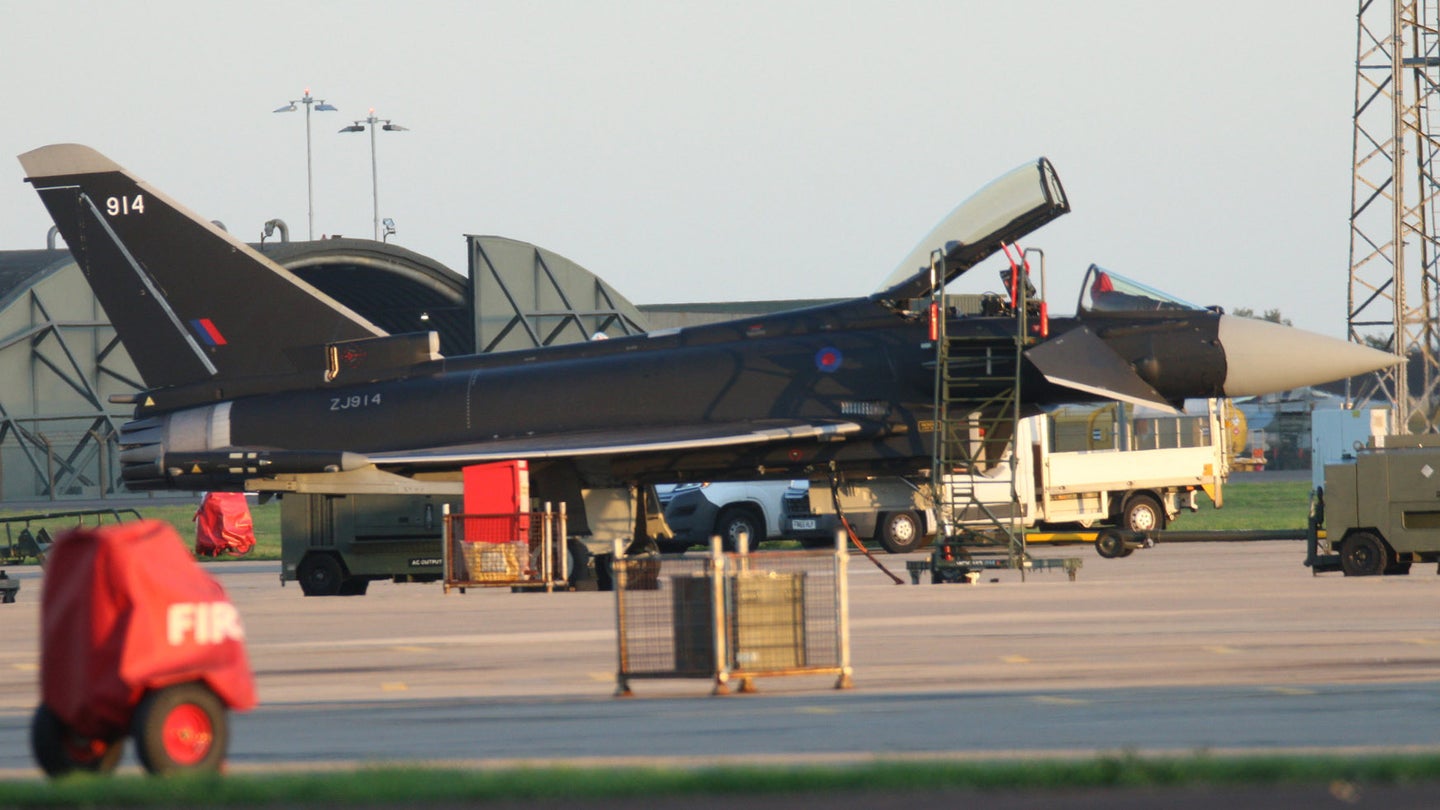This Is The Royal Air Force’s First Aggressor Eurofighter Typhoon