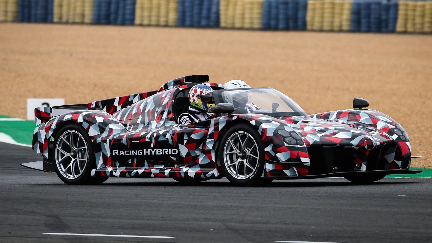 Here’s Toyota Showing Off Its GR Super Sport Hybrid Hypercar at Le Mans