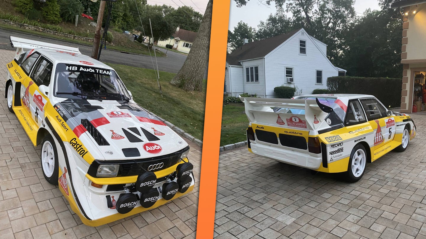This Race Car for Sale Isn’t a Real Audi Sport Quattro Group B Car, But That’s Almost Better