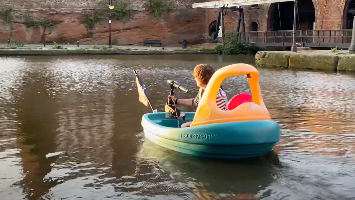 This Little Tikes Tuggy Sandbox Is Now a Real, Legally-Registered Boat