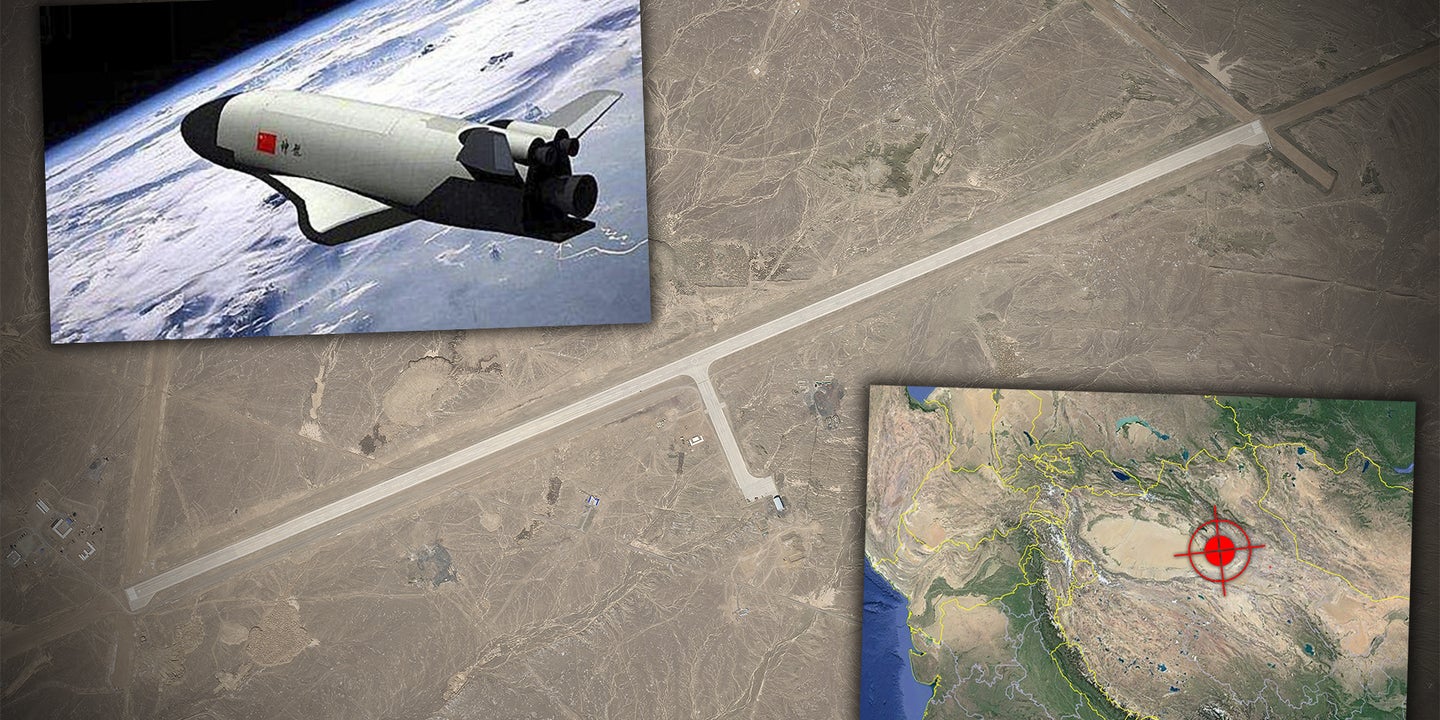 China&#8217;s Secret Spacecraft Looks To Have Landed At This Remote Base With A Massive Runway