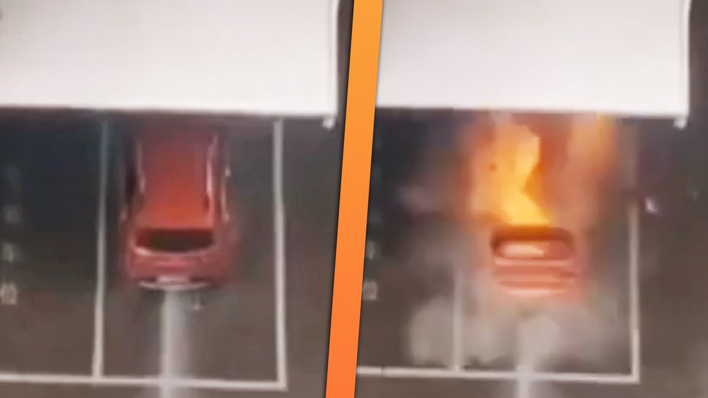 Reminder: Electric Cars Can Still Explode Just Like Gas Ones