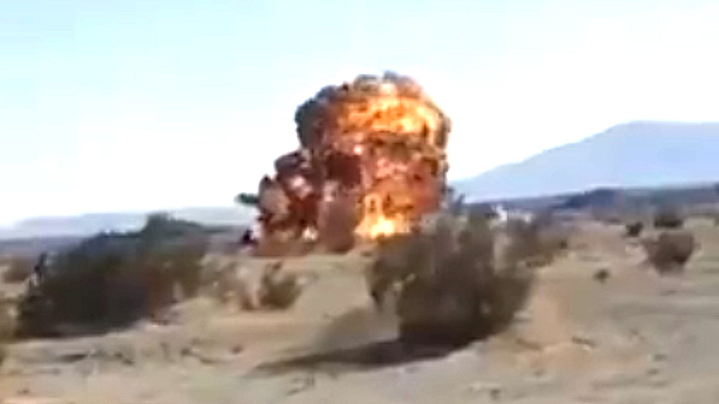 Video Emerges Of Marine F-35B Crashing In A Ball Of Fire After Colliding With A KC-130J