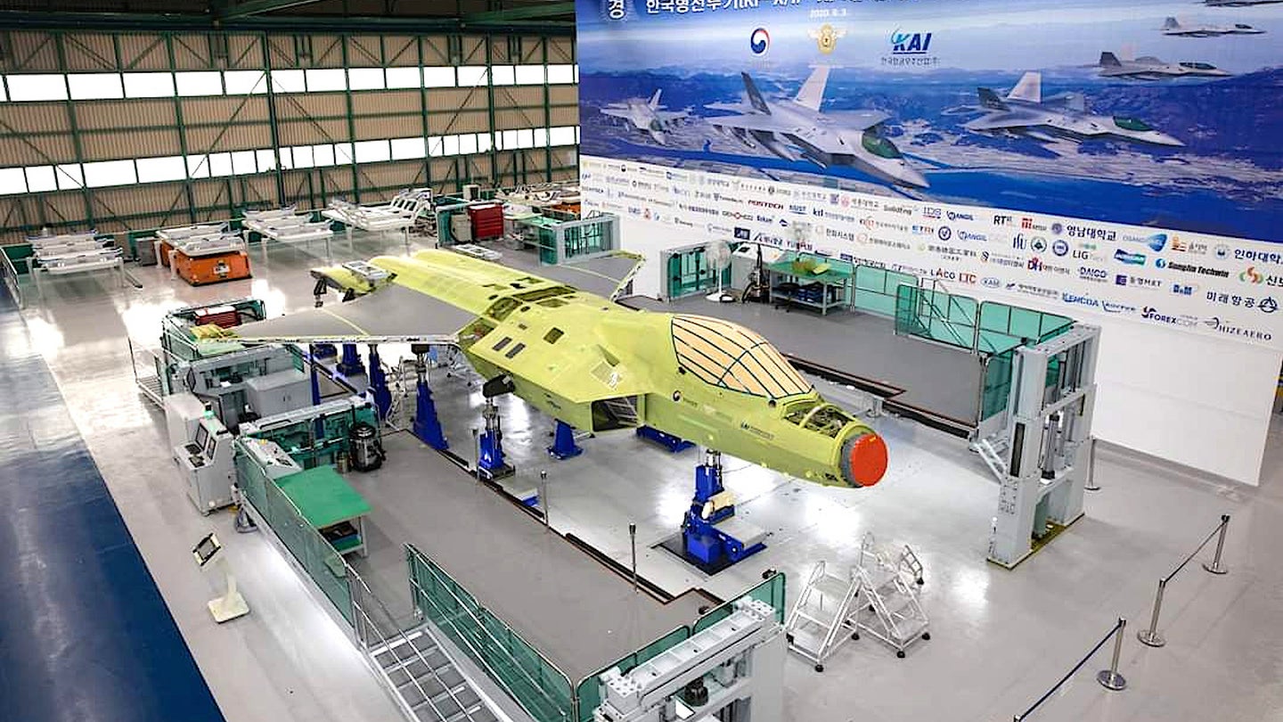 Photos Show South Korea’s Next-Generation Fighter Jet Rapidly Taking Shape