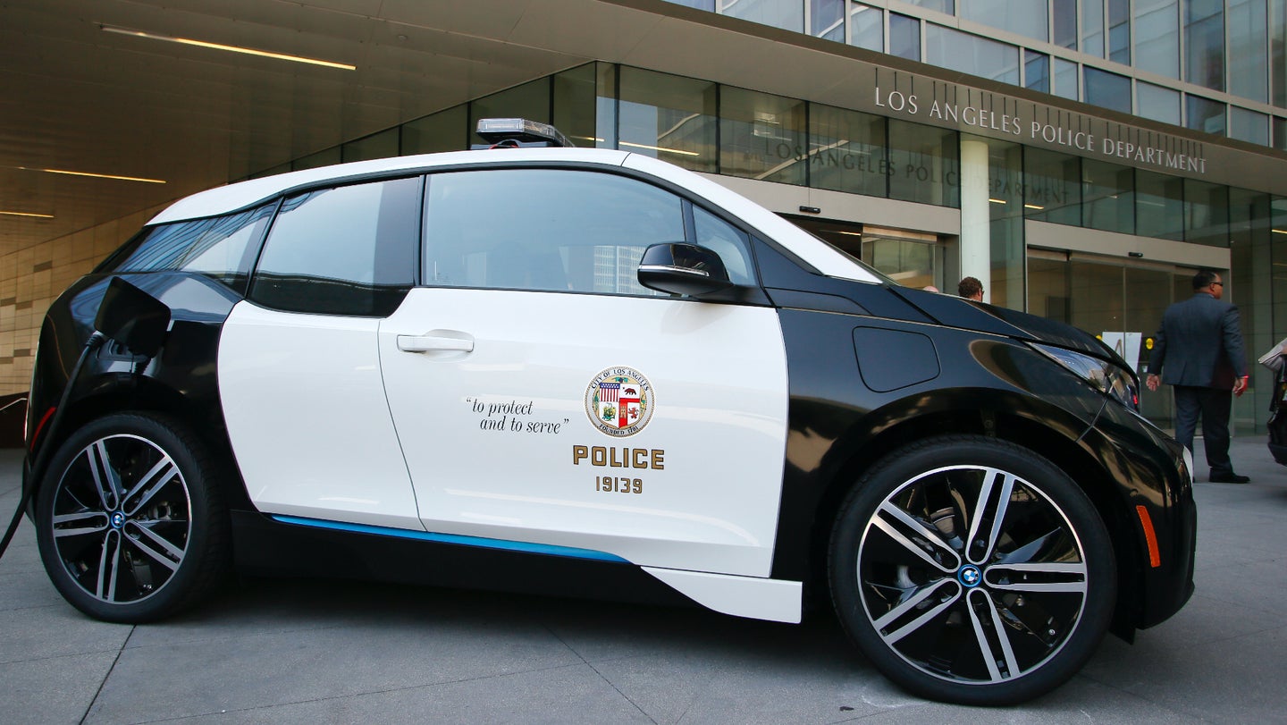 The Los Angeles Police Department’s Fleet of BMW i3s Is Up for Sale