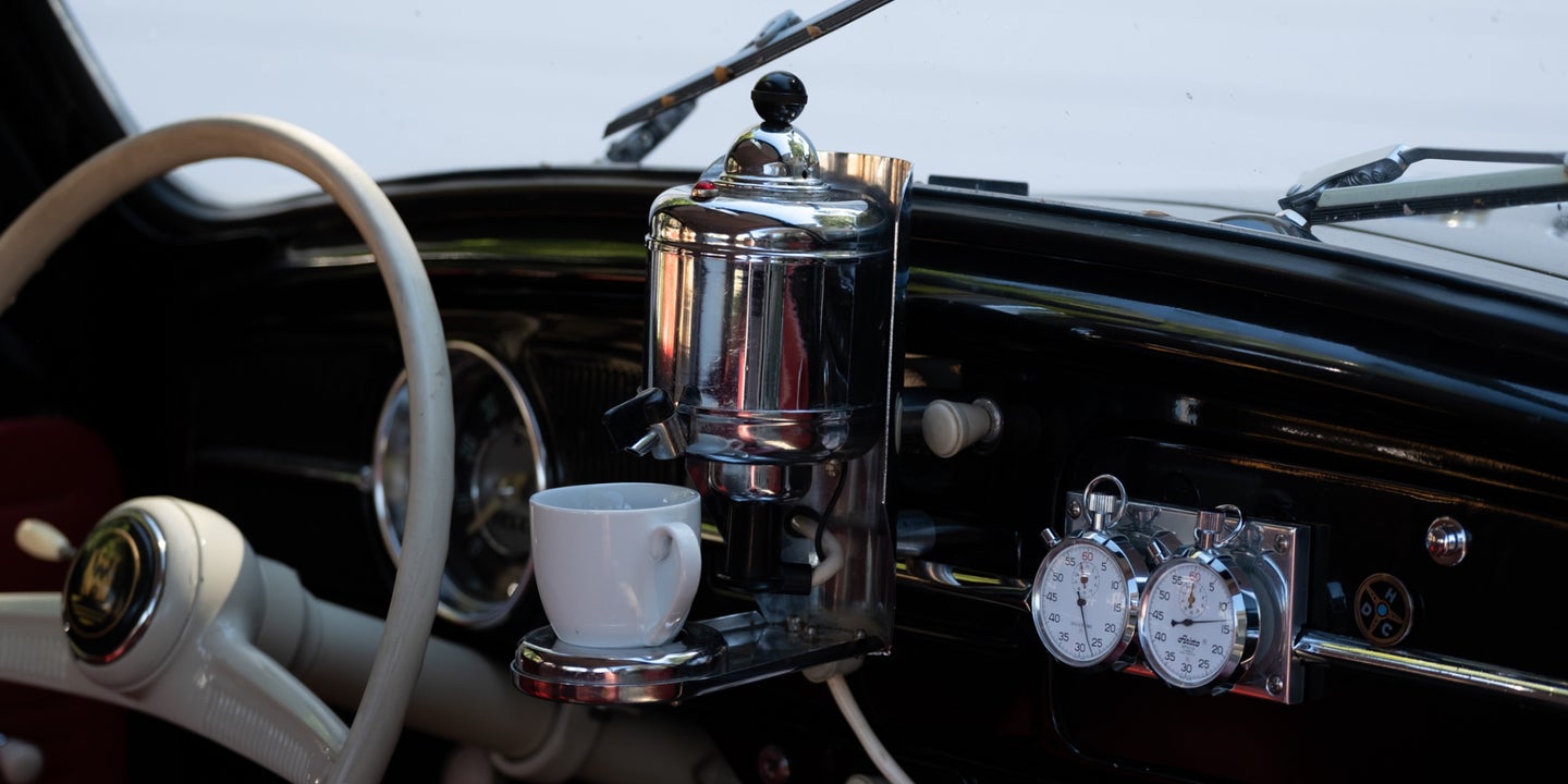 This Dash-Mounted Coffee Maker Is Likely the Rarest Volkswagen Accessory Ever
