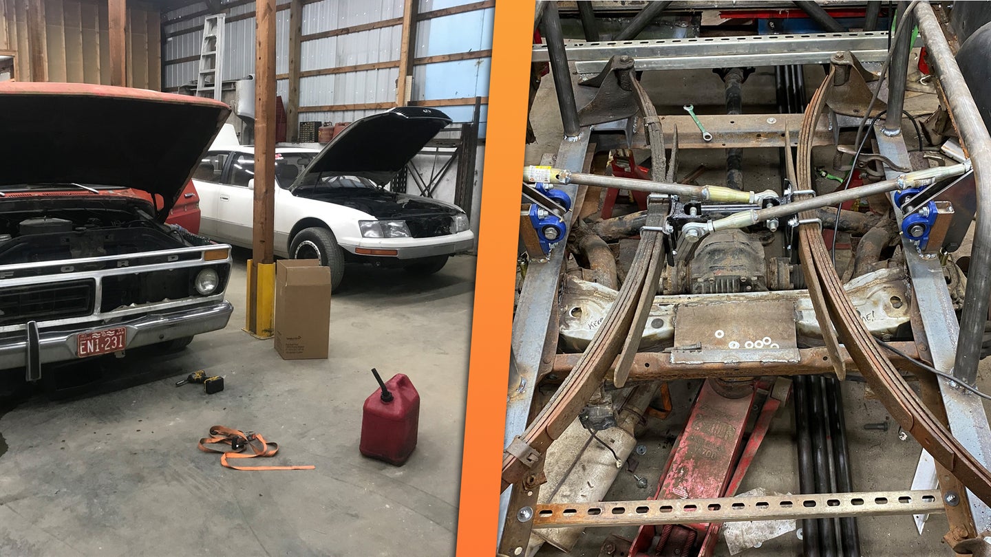 The Pushrod Leaf Spring Suspension Is Just the Start of This Crazy Ford F100-Lexus LS400 Mashup