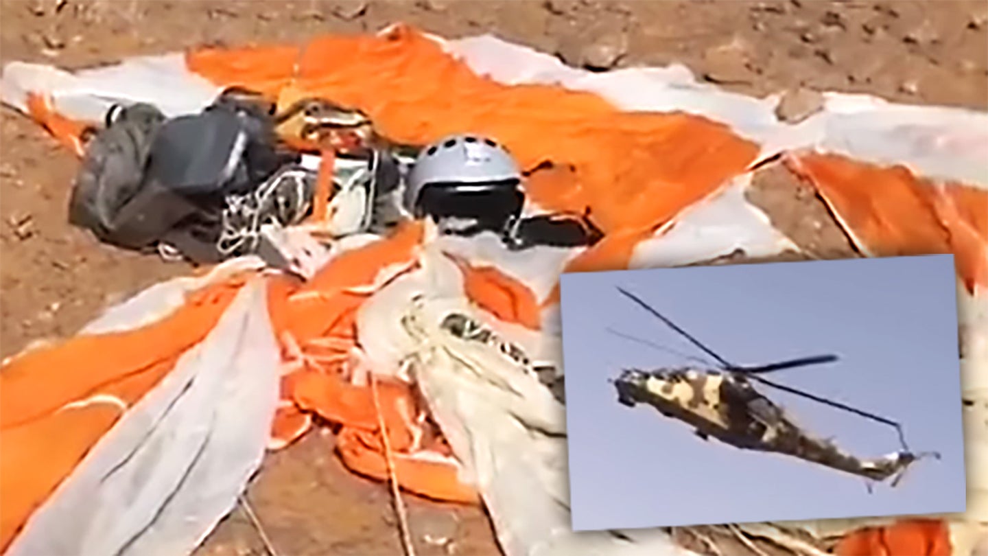 Video Reportedly Shows Russian Pilot On The Ground In Libya After Ejecting