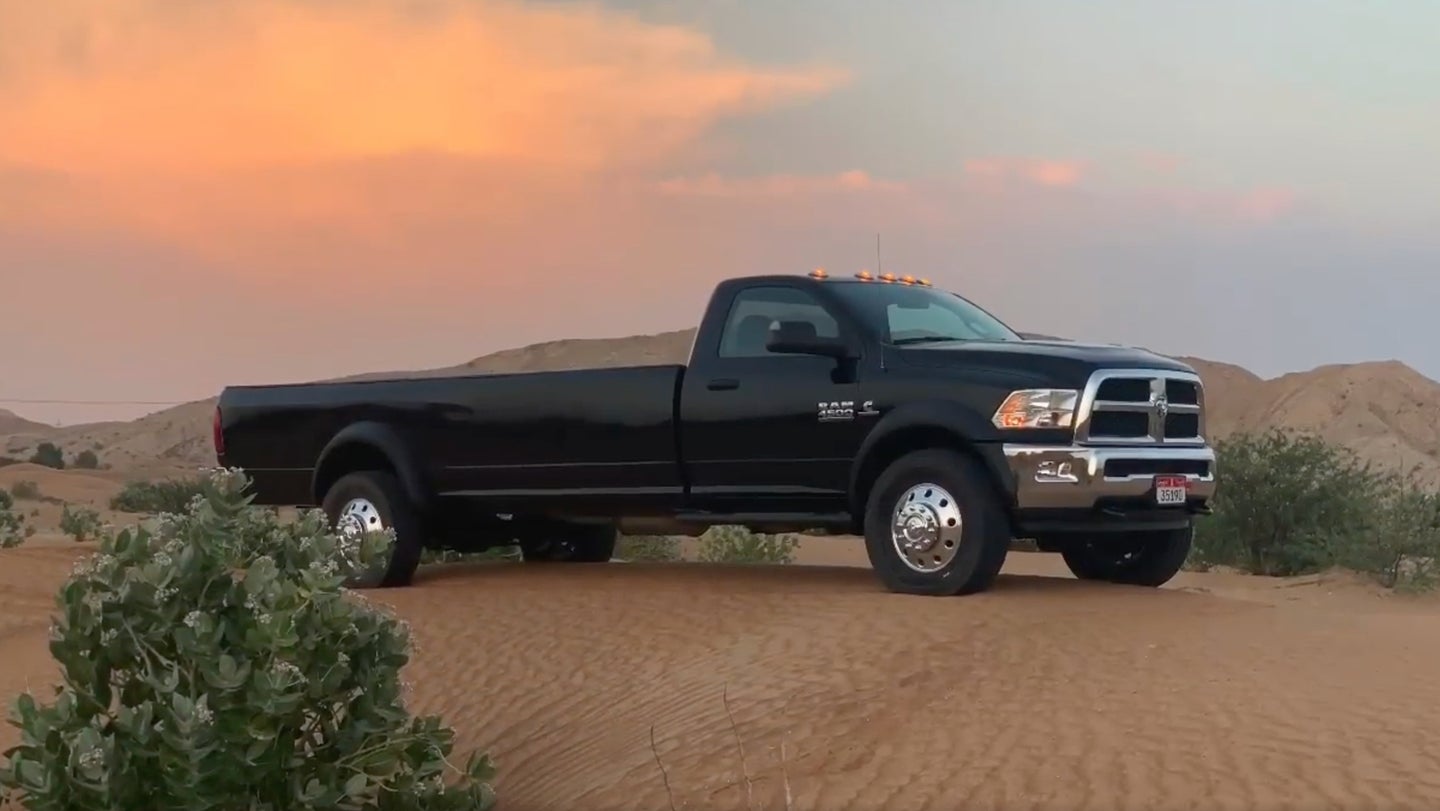 This Man’s Ram 4500 Pickup with a 16-Foot Bed Is a Cummins-Powered Colossus