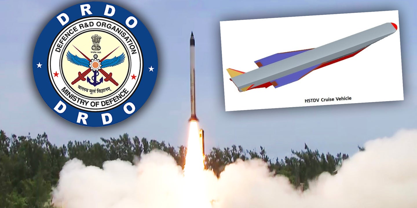 India Claims To Have Successfully Tested A Hypersonic Scramjet Powered Vehicle